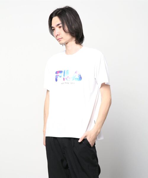 Tシャツ Tシャツ フィラ Fila 冷感メッシュtシャツ プリント Zozotown Yahoo 店 通販 Yahoo ショッピング