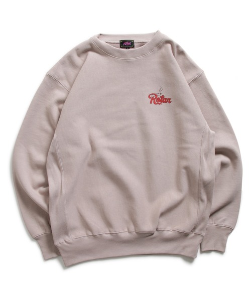 ROTAR トレーナー スウェット Rotar tobacco 1p HW SWEAT ヘビー