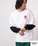 tシャツ PEANUTS スヌーピー レイヤー...の詳細画像3