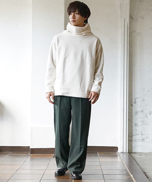 Minority Collection フリースパーカー MinoriTY トレーナー スウェット 「MinoriTY」オフタートル