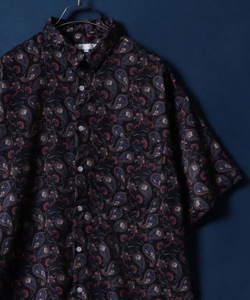 ANPAS（アンパス） シャツ Total Pattern Print Oversized Shirt/総柄