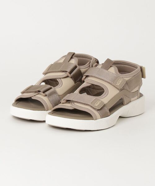 VANS（ヴァンズ） サンダル VICTOR ビクター V5186 BEIGE/WHITE メンズ