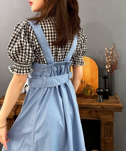 ワンピース デニム切替ロングワンピース : ZOZOTOWN Yahoo!店 - 通販