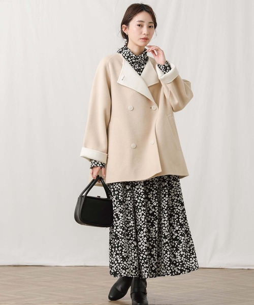 Gready Brilliant（グレディブリリアン） アウター リバー配色クルーA