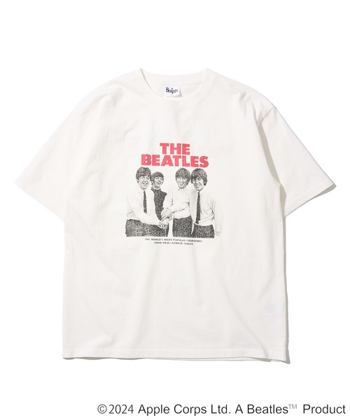 The Beatles tシャツ 「THE BEATLES/ザ ビートルズ」フォト