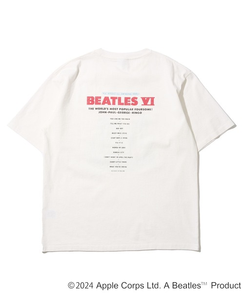 The Beatles tシャツ 「THE BEATLES/ザ ビートルズ」フォトプリントT