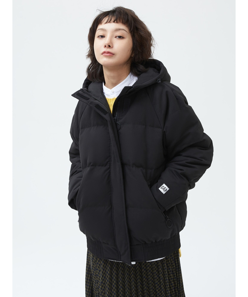 GAP」 ダウンジャケット - ブラック レディース : 81251944 : ZOZOTOWN 