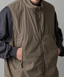 ベスト ジレ 「SLICK/スリック」Vintage Taffeta Utility Vest / ヴィンテージタフタユーティリティベスト メンズ｜ZOZOTOWN Yahoo!店