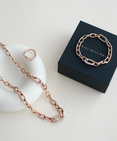 Daniel Wellington Crystal Link ネックレス RG DW00400571 Daniel Wellington DW00400571 - Crystal Link Rose Gold