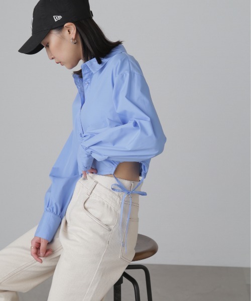 COS ショート丈シャツ OVERSIZED SHORT-SLEEVED SHIRT オーバーサイズショートスリーブ