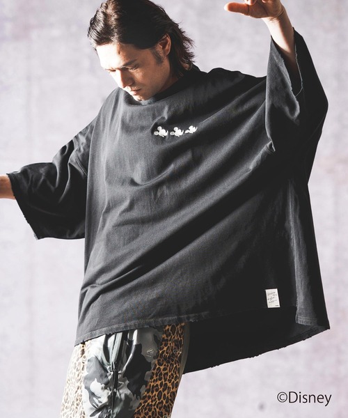GLIMCLAP tシャツ mt9064- Oversized 「Mickey Mouse