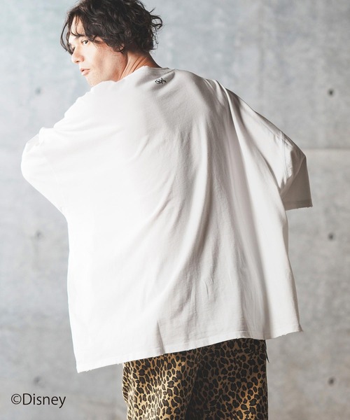 GLIMCLAP tシャツ mt9064- Oversized 「Mickey Mouse
