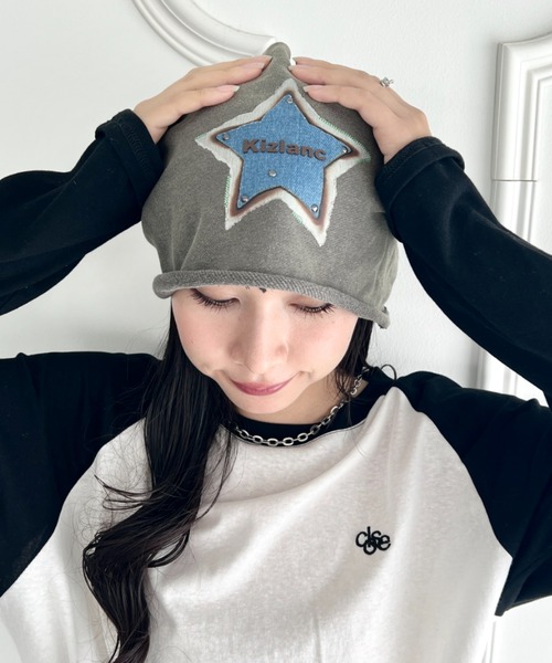 hoddle ビーニー　 最安値　 fti star team supreme SOLLON. ニット帽 ニットキャップ スターモチーフビーニー