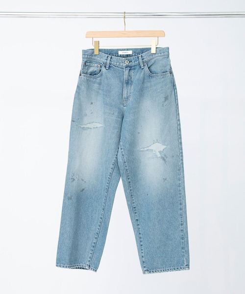 [JOHNBULL ]13オンスワイドテーパードジーンズ DENIM DELIGHT DAYS】13oz WIDE TAPERED JEANS / 13オンスワイド