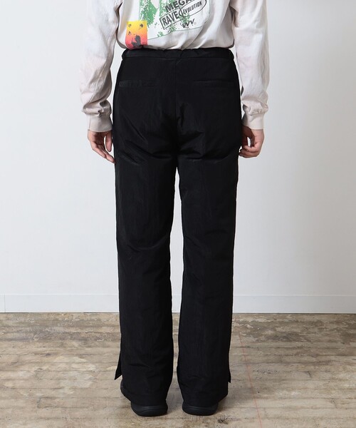 TAION（タイオン） パンツ × IG / 別注 セミワイド ダウンパンツ