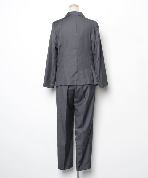 DRESS LAB」 パンツスーツ 13号 グレー レディース : 85531944  