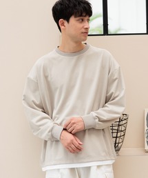 tシャツ ツイルスエードレイヤープルオーバー / 140615 メンズ｜ZOZOTOWN Yahoo!店
