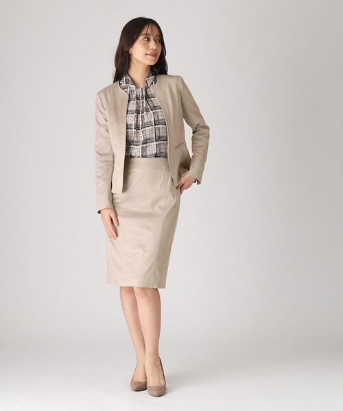 COUP DE CHANCE（クードシャンス） ジャケット ノーカラージャケット