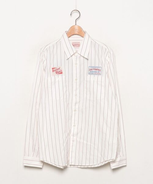 WACKO MARIA」 長袖シャツ M ホワイト メンズ : 86918944 : ZOZOTOWN 