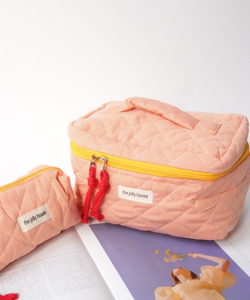 【 ✨美品 ✨】ルーヴルボーテ ソフィルe ポーチ 新品 未使用品 Port ポーチ 「 Sowel. / ソエル 」 バイカラー チェック ビッグ