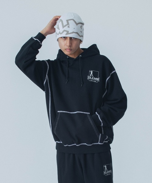 XLARGE（エクストラ ラージ） パーカー CONTRAST STITCH PULLOVER