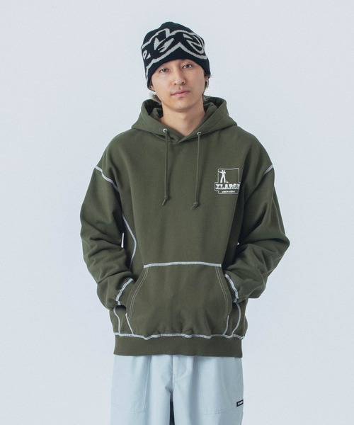 XLARGE（エクストラ ラージ） パーカー CONTRAST STITCH PULLOVER