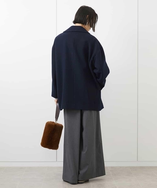 MICHEL KLEIN（ミッシェルクラン） パンツ 「3サイズ展開」ストレッチ