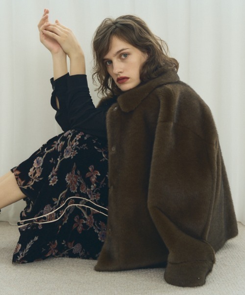 Muel Chic コート アウター Rip mink coat リップミンクコート 