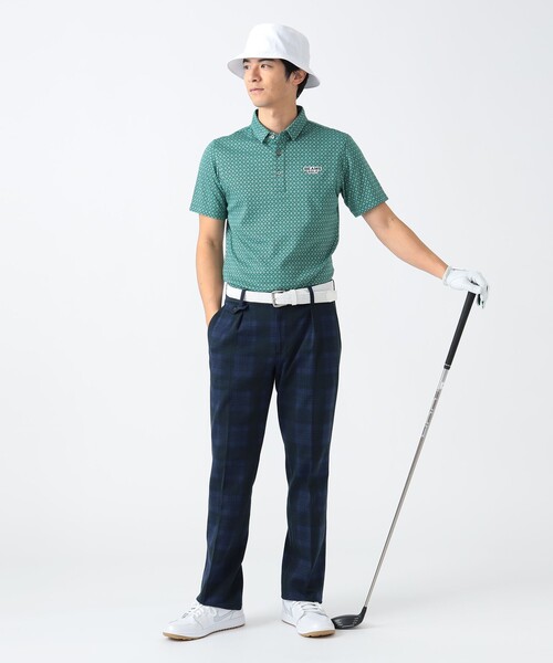 新品　BEAMS GOLF PURPLE LABEL / ポロシャツ BEAMS GOLF ポロシャツ PURPLE LABEL / ジャカード スキッパー