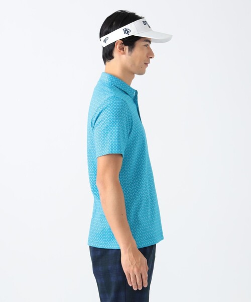 新品　BEAMS GOLF PURPLE LABEL / ポロシャツ BEAMS GOLF（ビームス ゴルフ）PURPLE LABEL / メッシュ ロゴ