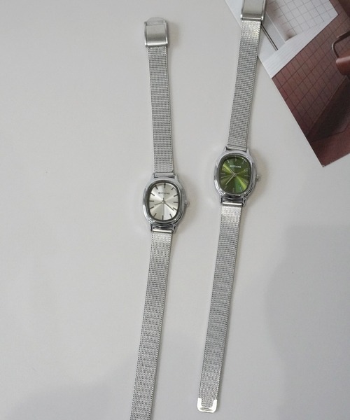 Port（ポート） 腕時計 「 」 クラシック オーバル メッシュベルト