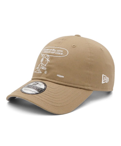 新品未使用★ニューエラ　NEW ERA×スヌーピーコラボキャップ　マーカー付き NEW ERA キャップ 帽子 ニューエラゴルフ 9TWENTY PEANUTS