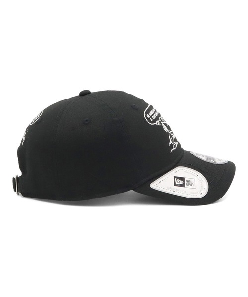 ☆美品NEW ERAニューエラコラボ×ピーナッツスヌーピーゴルフキャップ　帽子 ニューエラ NEW ERA キャップ 帽子 ゴルフ レディース