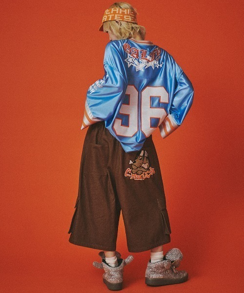 tシャツ A'GEM/9 × .kom 「GALFY/ガルフィー」ウェッサイホッケーシャツ レディース メンズ GALFY tシャツ A'GEM/9 × .kom 「GALFY/ガルフィー」ウェッサイ