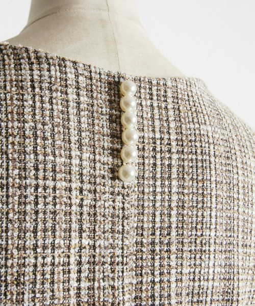 「&. NOSTALGIA」 ドッキングワンピース FREE ブラウン レディース_画像6