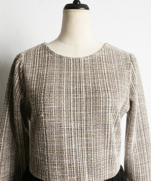 「&. NOSTALGIA」 ドッキングワンピース FREE ブラウン レディース_画像7