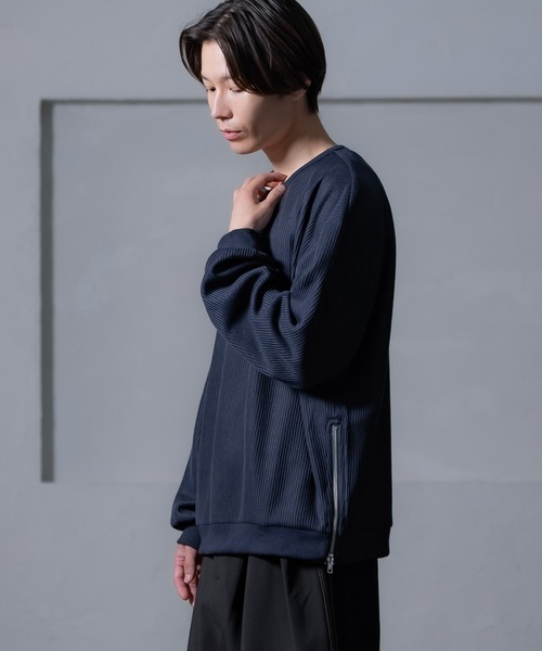 トレーナー スウェット サイドジップ メンズ レディース : ZOZOTOWN