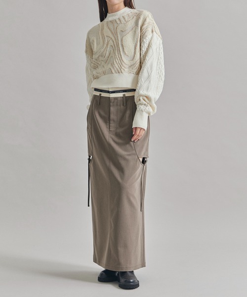 UNITED TOKYO（ユナイテッドトウキョウ） 長袖ニット 1 ベージュ