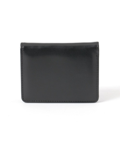 ブラックレザー　コンパクトウォレット LAKOLE 財布 コンパクトZIPウォレット / 287484 メンズ