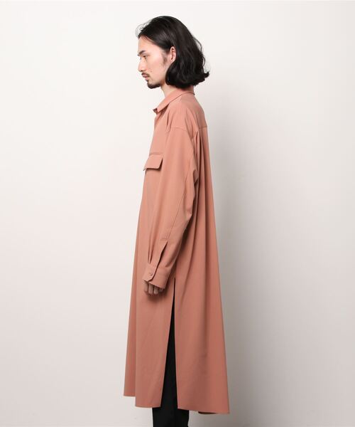 CULLNI（クルニ） ステンカラーコート 0 キャメル メンズ : ZOZOTOWN