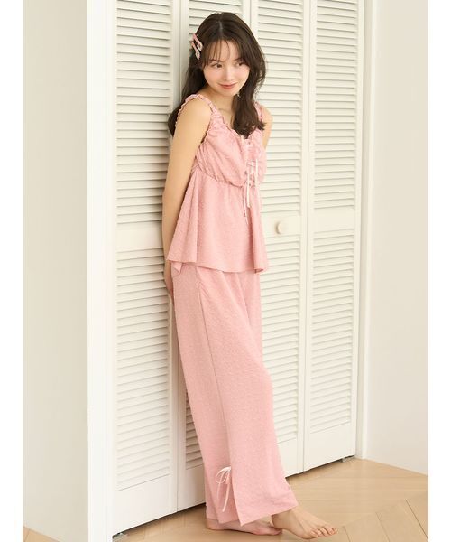 SNIDEL HOME パジャマ ルームウェア ポップコーンタンクトップ