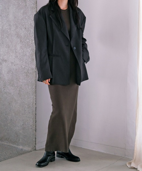 AKTE（アクテ） ワンピース タイトニットワンピース : ZOZOTOWN Yahoo