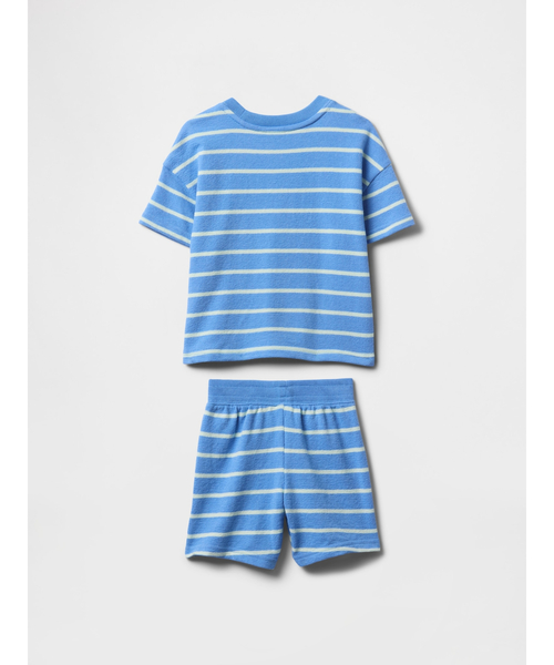 GAP（ギャップ） セットアップ テクスチャー ストライプ コーデセット 
