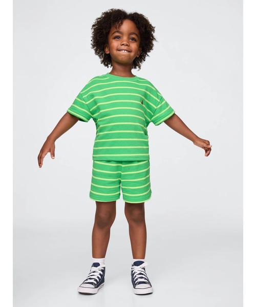 GAP（ギャップ） セットアップ テクスチャー ストライプ コーデセット