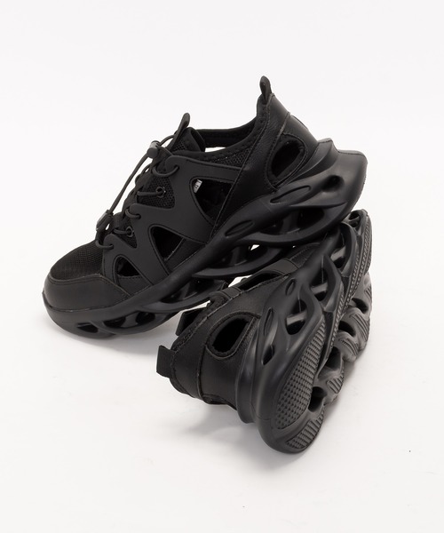 SVEC（シュベック） スニーカー 軽量 ボリュームソール グルカサンダル