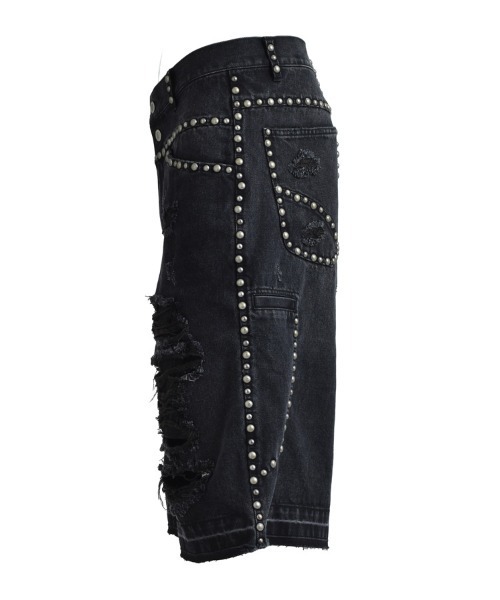 BREATH ジーンズ 「BREATH / ブレス」SUICIDE STUDS DENIM SHORTS