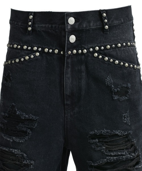BREATH ジーンズ 「BREATH / ブレス」SUICIDE STUDS DENIM SHORTS