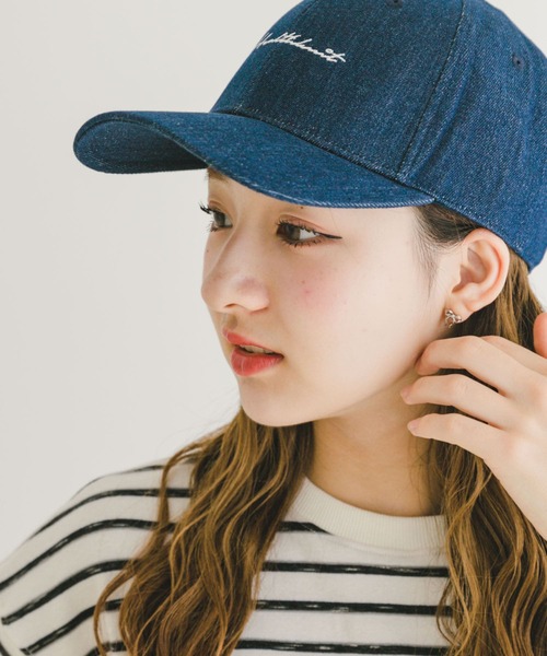 ITEMS URBANRESEARCH キャップ 帽子 Healthknit ロゴ刺繍CAP