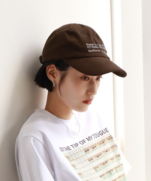 NOGLE キャップ 帽子 「NOGLE/ノグル」刺繍ロゴキャップ レディース