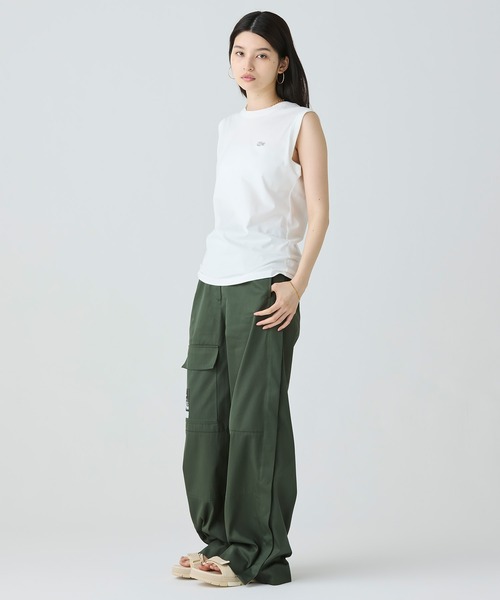 LACOSTE tシャツ ノースリーブTシャツ レディース : ZOZOTOWN
